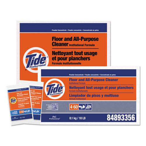 Tide® Professional™ Floor and All-Purpose Cleaner, 18 lb Box