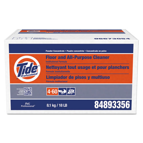 Tide® Professional™ Floor and All-Purpose Cleaner, 18 lb Box