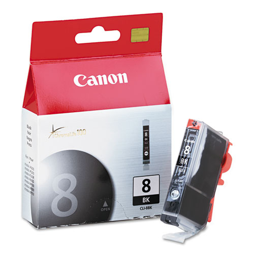 Canon® 0620B002 (CLI-8) Ink, Black