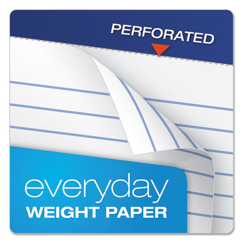 Image of Perforated Writing Pads, Narrow Rule, 50 White 3 x 5 Sheets, Dozen