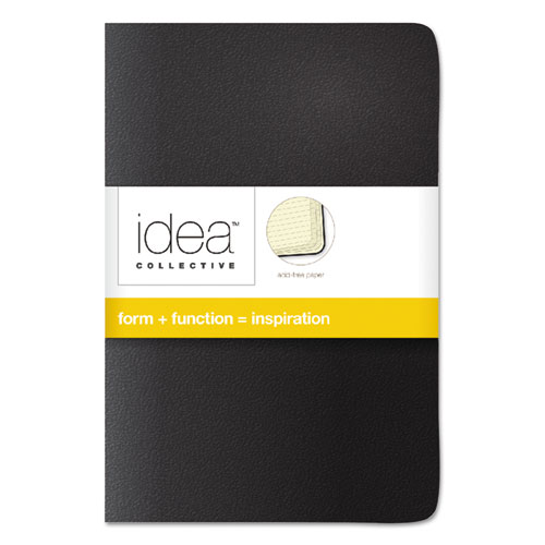 IDEA COLLECTIVE JOURNAL, WIDE/LEGAL RULE, ASSORTED COVER COLORS, 5.5 X 3.5, 40 SHEETS, 2/PACK