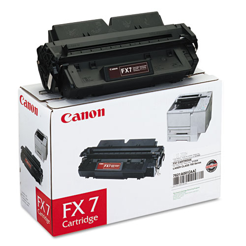 Canon® 7621A001Aa (Fx-7) Toner, 4,500 Page-Yield, Black
