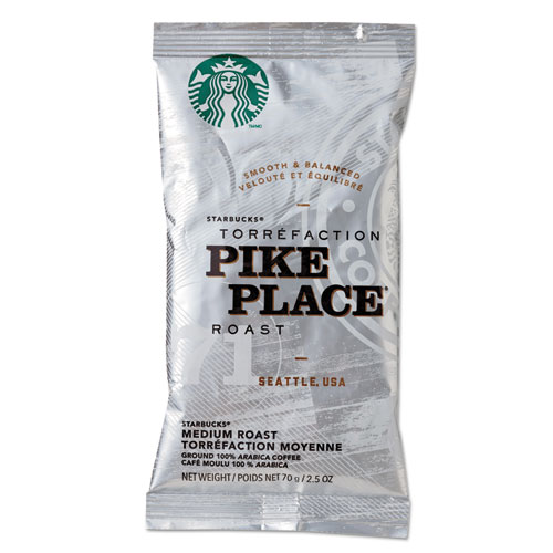 Starbucks® Coffee, Breakfast Blend, 2 1/2 Packet, 18/Box