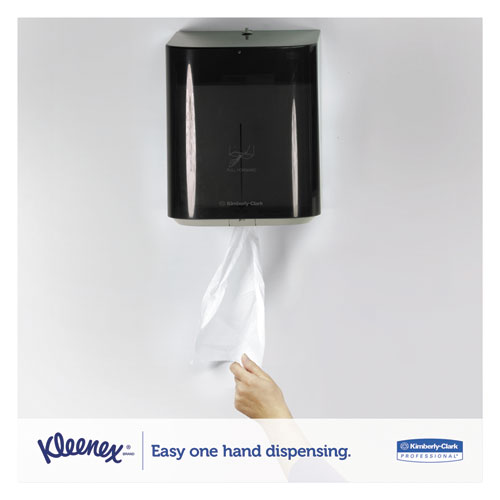 Image of Kleenex® Premiere Center-Pull Towels, Perforated, 1-Ply, 8 X 15, White, 250/Roll, 4 Rolls/Carton