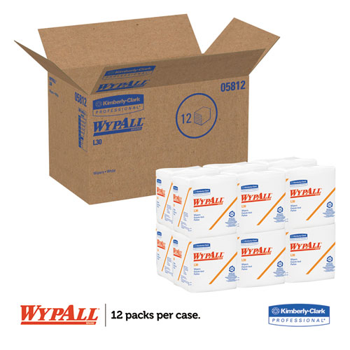 L30 Towels, Quarter Fold, 12 1/2 x 12, 90/Box, 12 Boxes/Carton