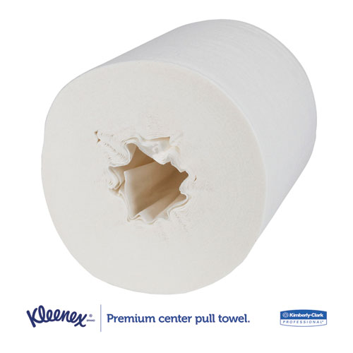 Image of Premiere Center-Pull Towels, Perforated, 15 x 8, 8 2/5 dia, 250/Roll, 4 Rolls/Ct
