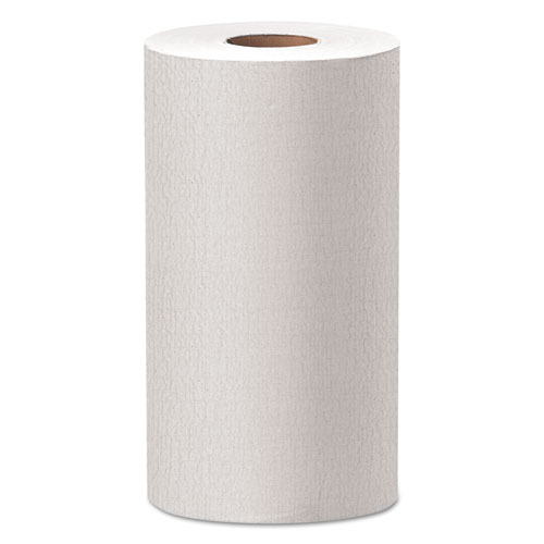Image of General Clean X60 Cloths, Small Roll, 9.8 x 13.4, White, 130/Roll, 12 Rolls/Carton