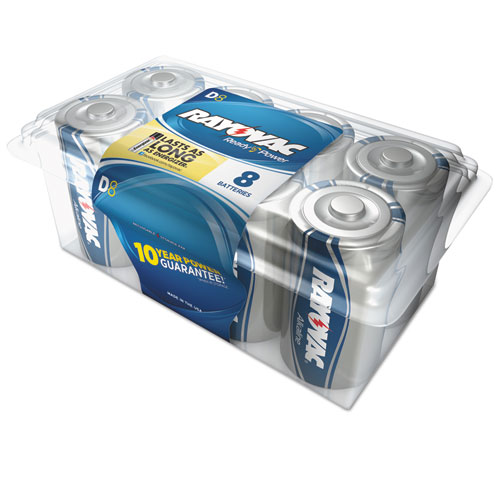 Rayovac® Alkaline Battery, C, 8/Pack
