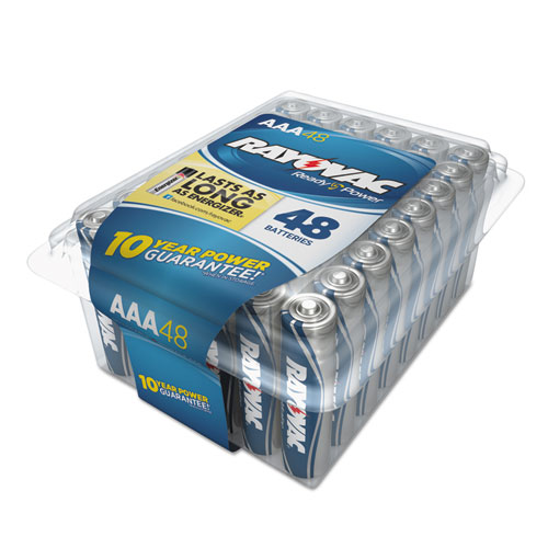 Rayovac® Alkaline Battery, AAA, 48/Pack