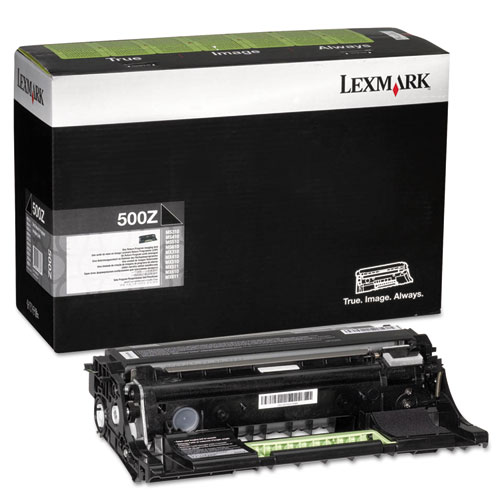 Lexmark™ 50F0Z00 Return Program Drum Unit, 60,000 Page-Yield, Black