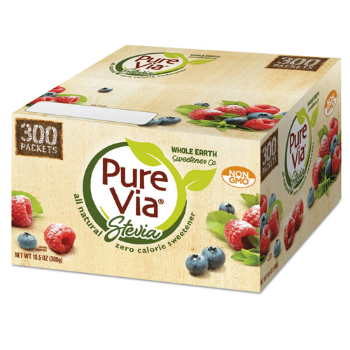 Pure Via® Zero Calorie Sweetener, 300/Box