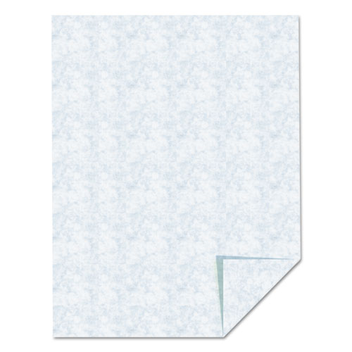 Parchment Specialty Paper, 24 lb Bond Weight, 8.5 x 11, Blue, 100/Box