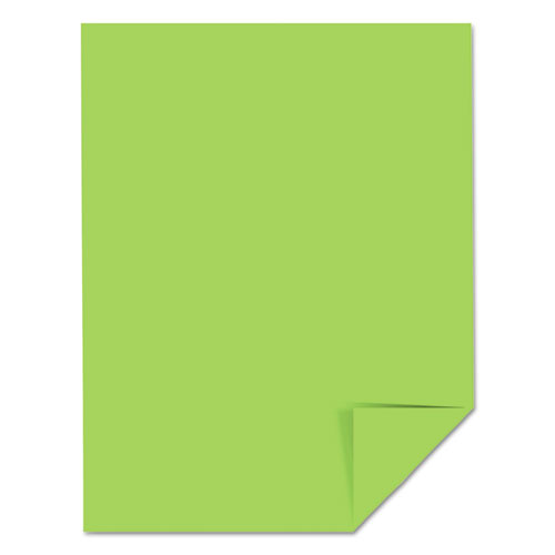 Color Cardstock, 65lb, 8.5 x 11, Martian Green, 250/Pack