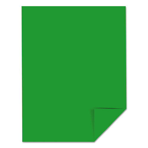 Image of Astrobrights® Color Cardstock, 65 Lb Cover Weight, 8.5 X 11, Gamma Green, 250/Pack