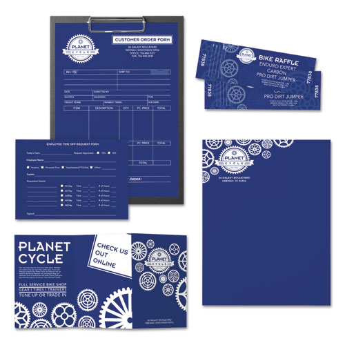 Lunar Blue™, 8.5” x 11”, 24 lb/89 gsm, 500 Sheets, Color Paper