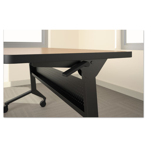 Image of Safco® Flip-N-Go Table Base, 46.88W X 21.25D X 27.88H, Black