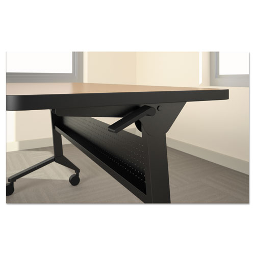 Flip-n-Go Table Base, 46.88w x 21.25d x 27.88h, Black