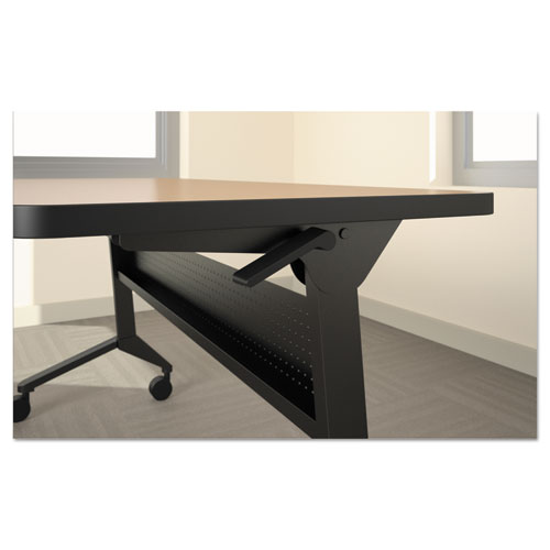 Flip-n-Go Table Base, 70.5w x 21.25d x 27.88h, Black