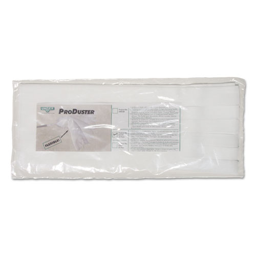 ProDuster Disposable Replacement Sleeves, Polyester, White, 7" x 18", 50/Pack
