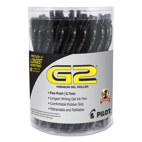 Pilot® G2 Premium Gel Ink Pen, Refillable, Green Ink, .5mm, Dozen