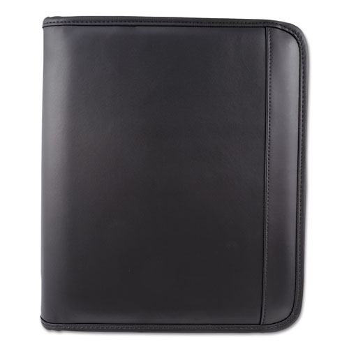 bugatti Writing Case, 9 x 10 3/4 x 1 1/2, Black, Leather