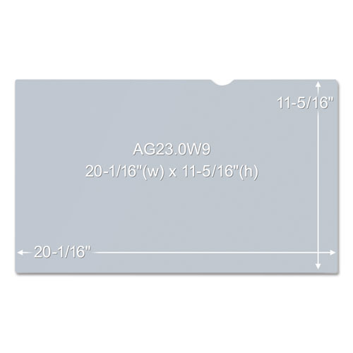 Image of 3M™ Antiglare Frameless Filter For 23" Widescreen Flat Panel Monitor, 16:9 Aspect Ratio