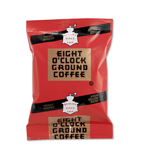 Eight O'Clock Original Ground Coffee Fraction Packs, 1.5 oz, 42/Carton