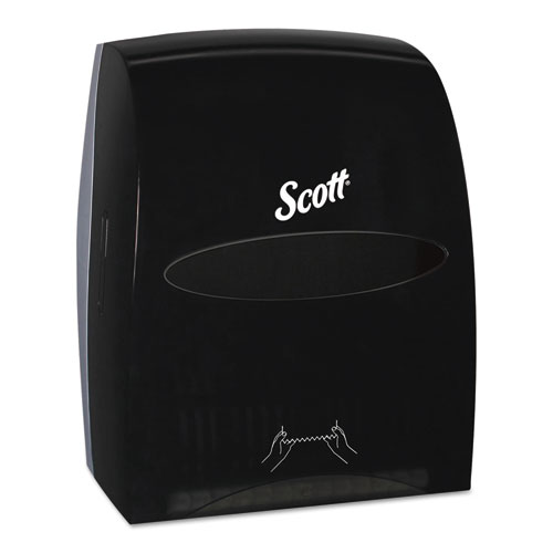 Scott® Essential Manual Hard Roll Towel Dispenser, 13.06 x 11 x 16.94, Black