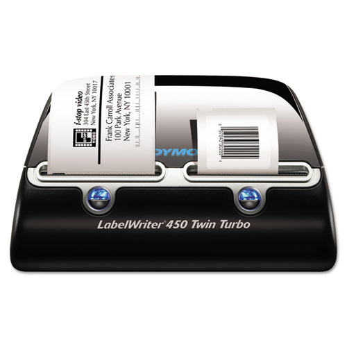 DYMO® LabelWriter 450 Twin Turbo Label 71 Labels/min 5.5 x 8.4 x 7.4 | Lower Huron Company