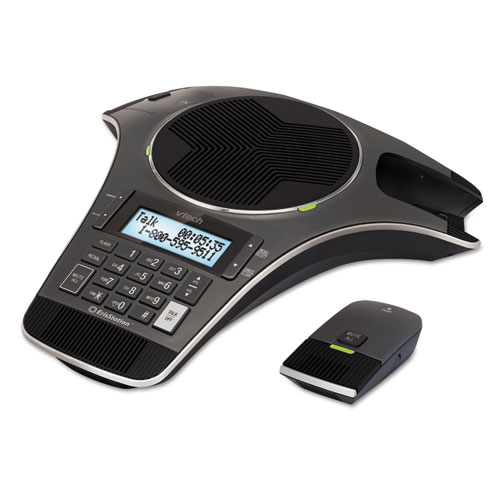 Image of Vtech® Erisstation Vcs702 Conference Phone With Two Wireless Mics