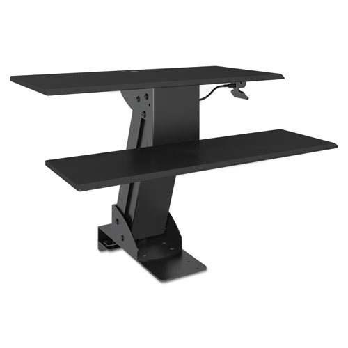 Alera® AdaptivErgo Sit-Stand Lifting Workstation, 31 1/2 x 40 x 20, Black