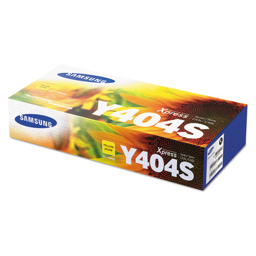 CLT-Y404S (SU448A) Toner, 1000 Page-Yield, Yellow