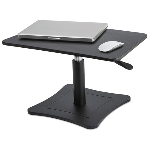 Victor® DC230 Adjustable Laptop Stand, 21" x 13" x 12" to 15.75", Black, Supports 20 lbs