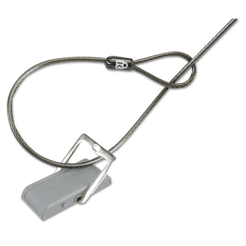 Image of Desk Mount Cable Anchor, Gray/White