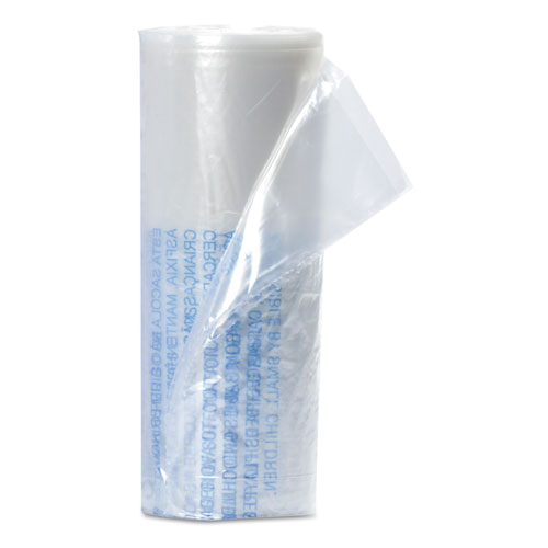Plastic Shredder Bags for TAA Compliant Shredders, 35-60 gal Capacity, 100/Box