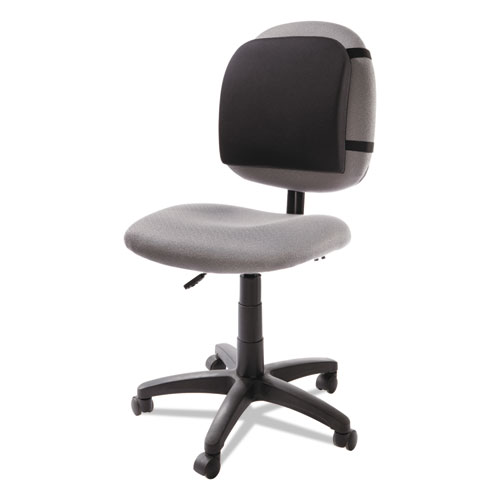 Memory Foam Backrest, 16w x 12d x 16h, Black