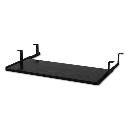 Image of Alera® Valencia Series Underdesk Keyboard/Mouse Shelf, 28W X 12D, Black