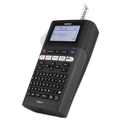 Image of PT-H300 Take-It-Anywhere Labeler with One-Touch Formatting, 5 Lines, 5.25 x 8.5 x 2.63