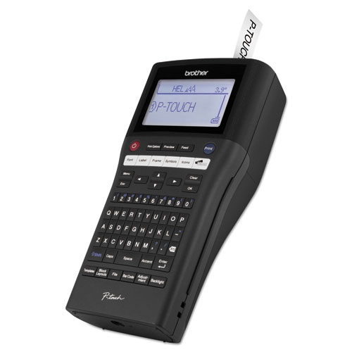 PT-H500LI Rechargeable Take-It-Anywhere Labeler with PC-Connectivity, 30 mm/s Print Speed, 4.8 x 9.7 x 3.5