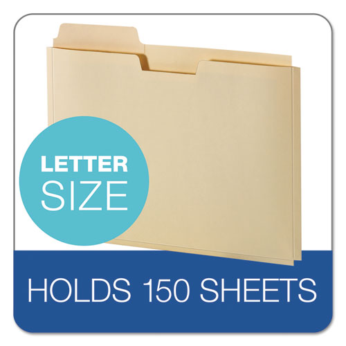 Image of Pendaflex® File Folder Pocket, 0.75" Expansion, Letter Size, Manila, 10/Pack
