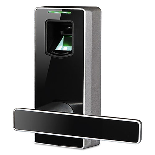 uGuardian™ MD1000 Biometric Door Lock, 6" x 8" x 6", Black