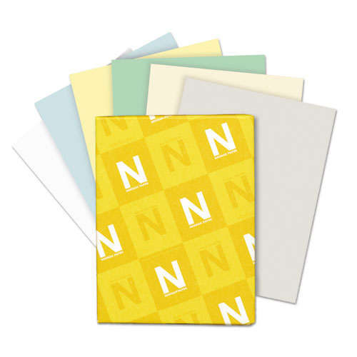 Neenah Paper Exact Vellum Bristol Cover Stock, 67lb, 11 x 17, Blue, 250 Sheets