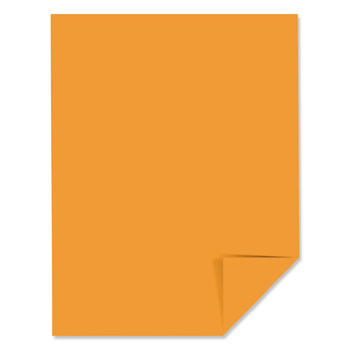 Color Paper, 24lb, 8.5 x 11, Cosmic Orange, 500/Ream