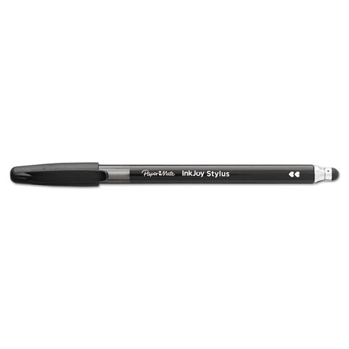 InkJoy 100 Ballpoint Pen/Stylus, Stick, Medium 1 mm, Black Ink, Black Barrel, Dozen