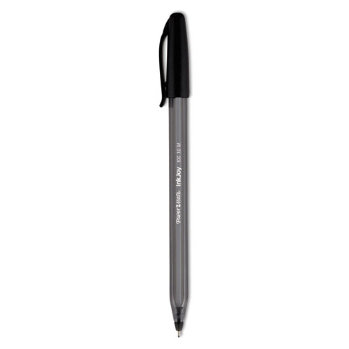 InkJoy 100 Ballpoint Pen Value Stick, Medium 1 mm, Black Ink, Barrel,