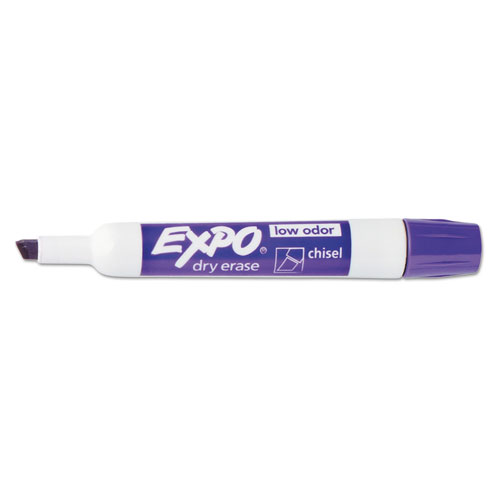 Image of Expo® Low-Odor Dry-Erase Marker, Broad Chisel Tip, Assorted Colors, 8/Set