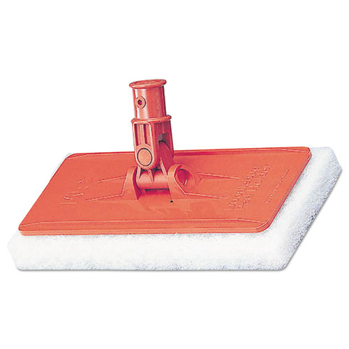 Image of 3M™ Doodlebug Threaded Pad Holder Kit, 4.63 X 10, Orange, 4/Carton