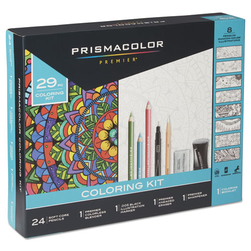 Prismacolor® Complete Toolkit with Colored Pencils and 8 Page Coloring Book