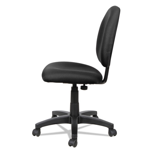 Image of Alera® Essentia Series Swivel Task Chair, Supports Up To 275 Lb, 17.71" To 22.44" Seat Height, Black