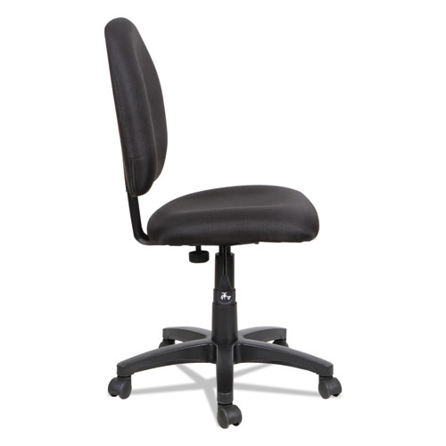 Image of Alera® Essentia Series Swivel Task Chair, Supports Up To 275 Lb, 17.71" To 22.44" Seat Height, Black